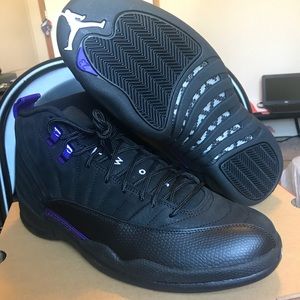 Jordan 12 Retro Black Dark Concord Size 12